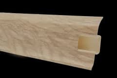 Plintă PVC 837 Oak Novara, 55 mm, 2,5 m