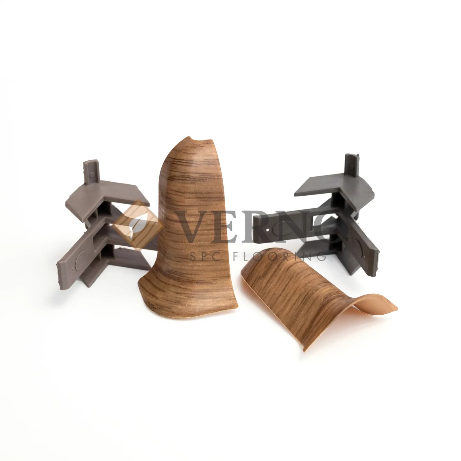 Colț exterior plintă 861 Town Chesnut, 55 mm, set 2 buc – imagine 2