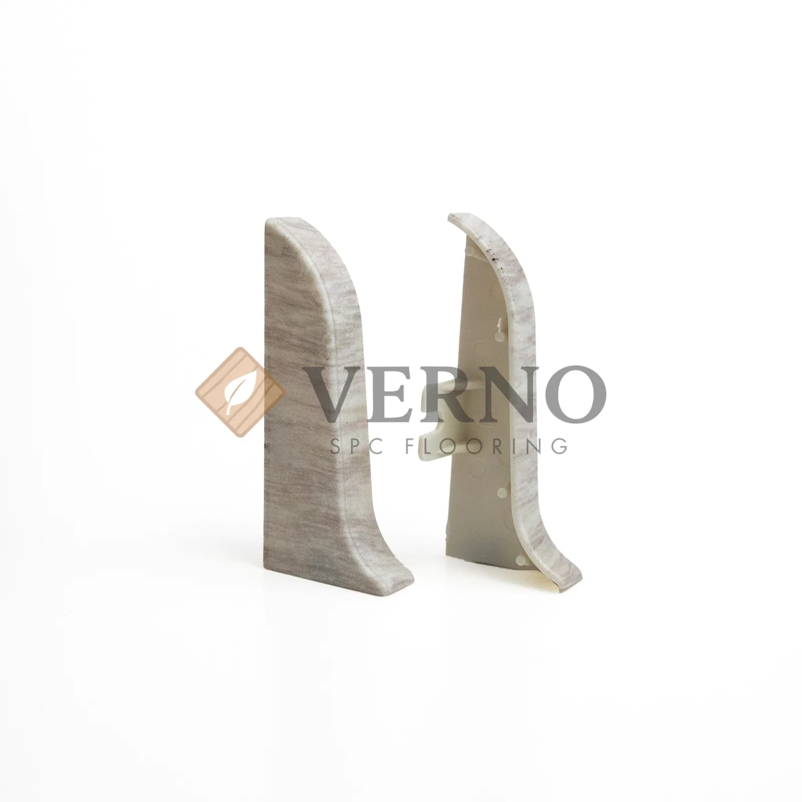 Terminații plintă stânga + dreapta 852 Oak Alanso, 55 mm, set 2 buc