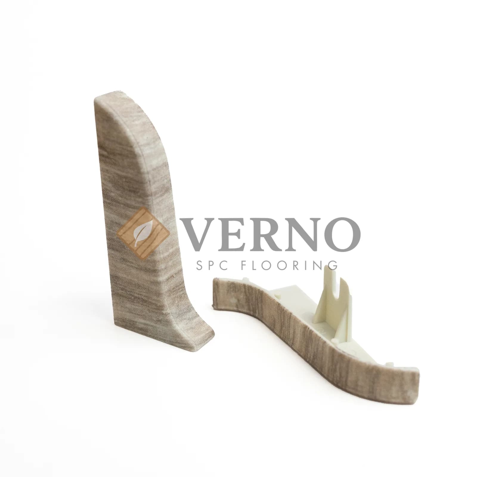 Terminații plintă stânga + dreapta 837 Oak Novara, 55 mm, set 2 buc – imagine 2