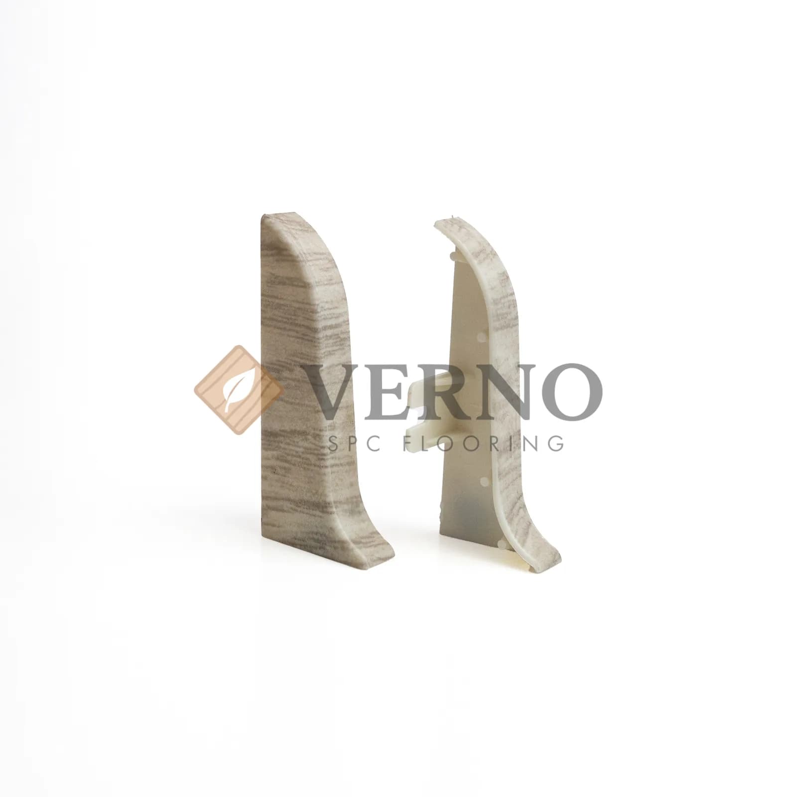 Terminații plintă stânga + dreapta 836 Oak Verona, 55 mm, set 2 buc