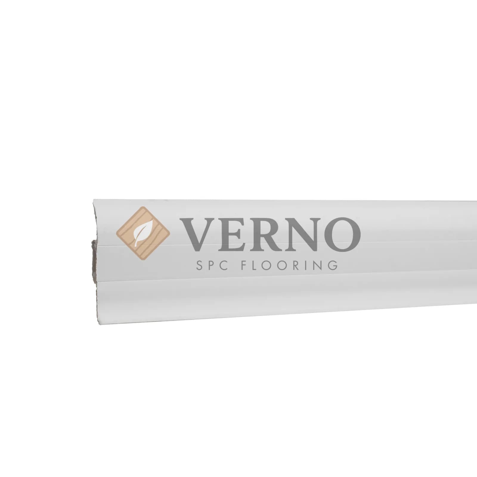 Plintă PVC 834 White Mat, 55 mm, 2,5 m