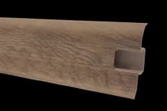 Plintă PVC 865 Northern Ash, 55 mm, 2,5 m