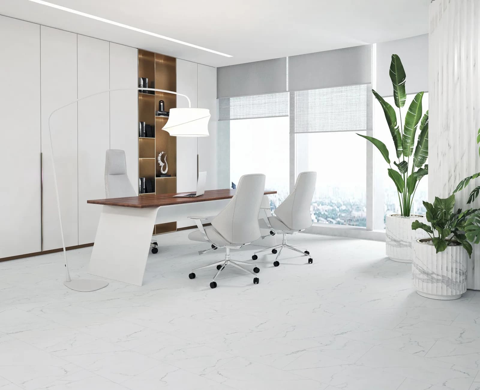Parchet SPC Marmura Alba 5MM – imagine 2
